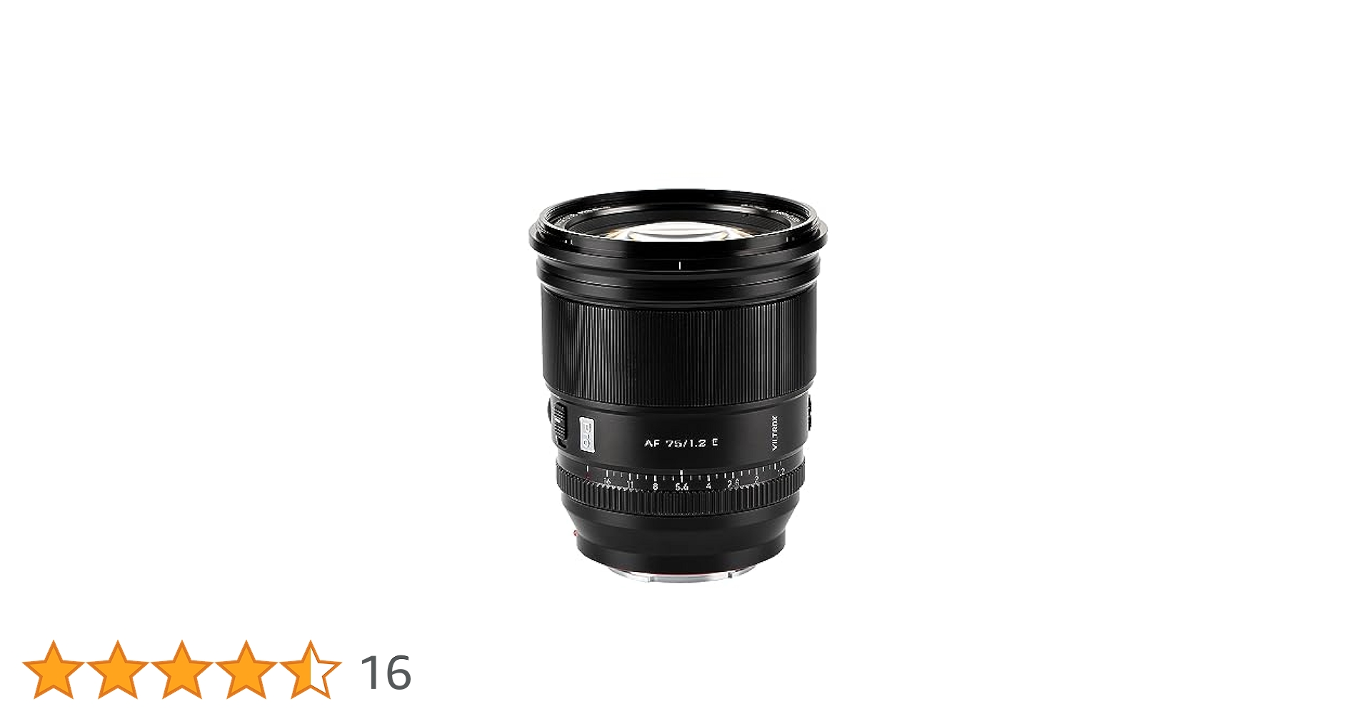 Amazon.co.jp: VILTROX 単焦点レンズ AF 75mm F1.2 E 単焦点中